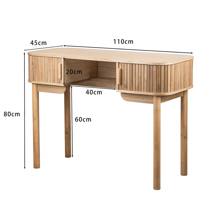 Schreibtisch aus Eschenholz