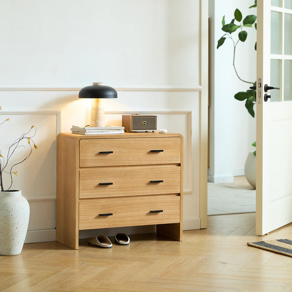 GETINGE - Holzkommode mit 3 Schubladen