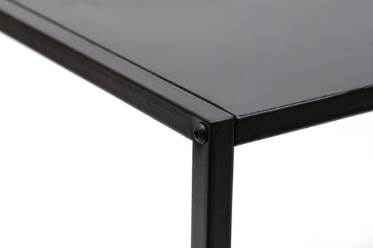 Couchtisch aus Metall Schwarz