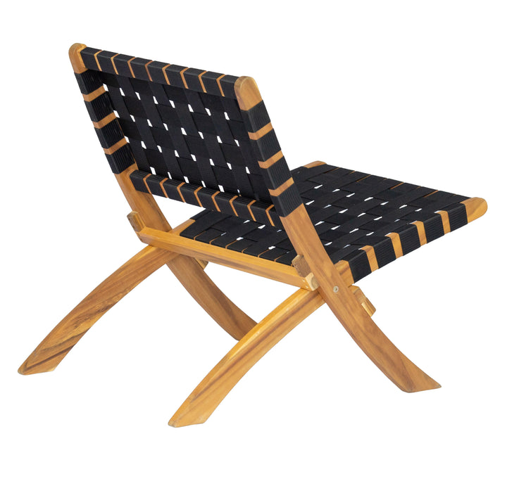 Sessel aus massivholz und Nylon