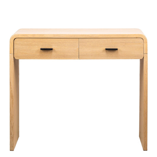Konsolentisch mit 2 Schubladen aus Holz